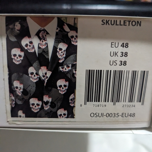 Opposuit Skulleton 3 Piece (tie, jacket and pants) Suit - Picture 2 of 6